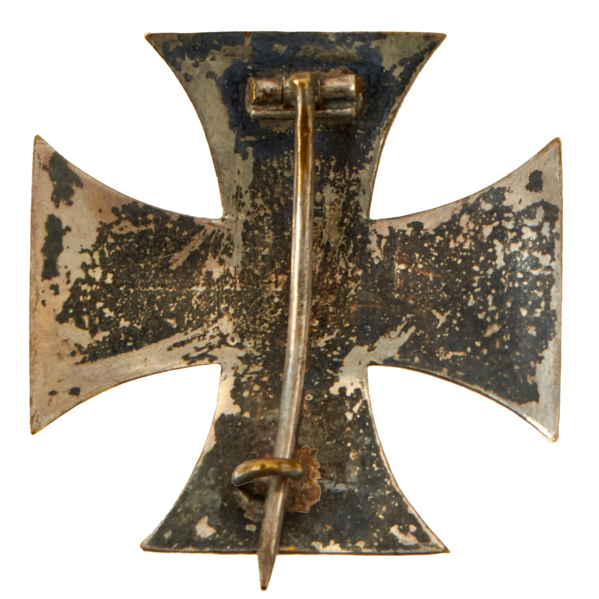 Original Imperial German WWI Prussian "Vaulted" Iron Cross First Class 1914 with Pinback - Unmarked - EKI