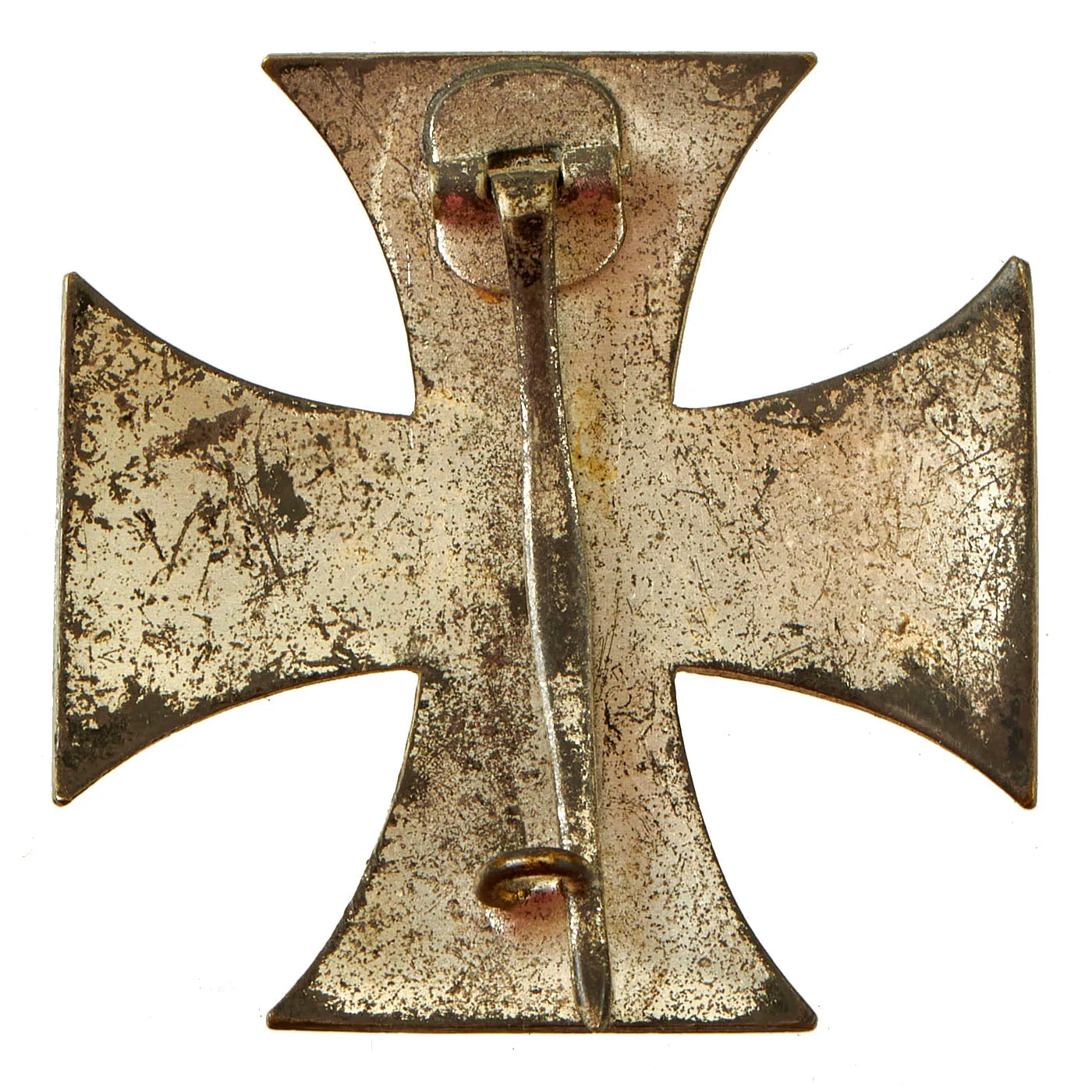 Original Imperial German WWI Prussian "Vaulted" Non-Magnetic Iron Cross First Class 1914 with Pinback - EKI