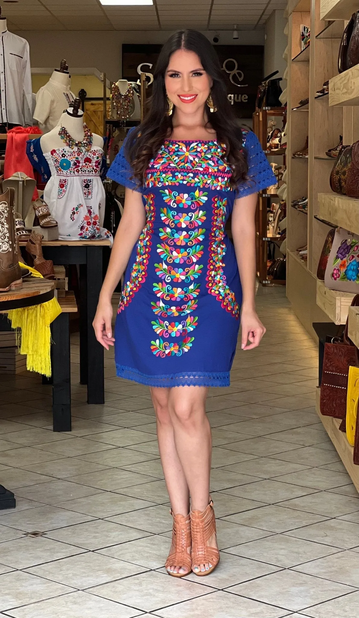 Otomi Floral Dress