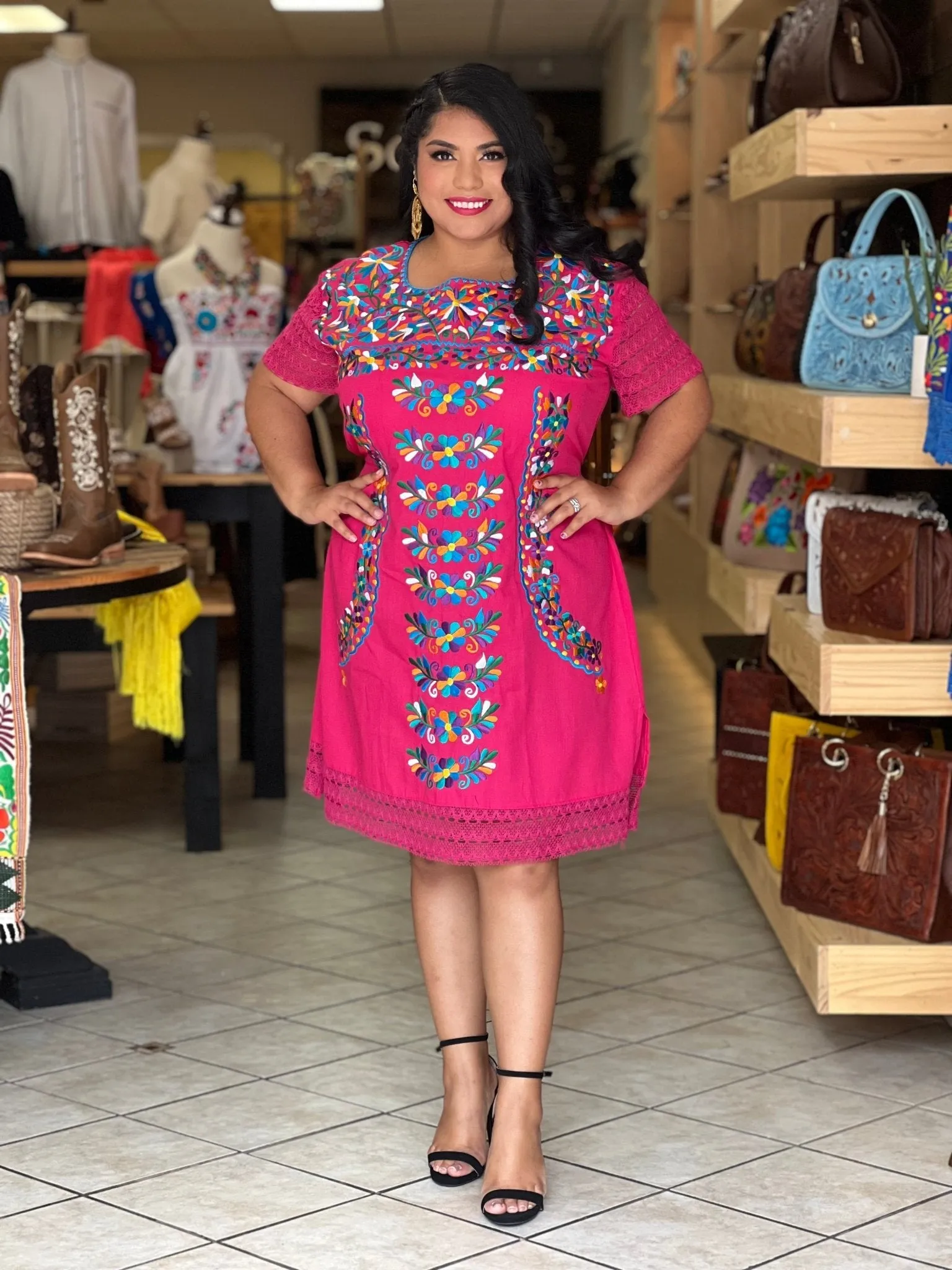 Otomi Floral Dress