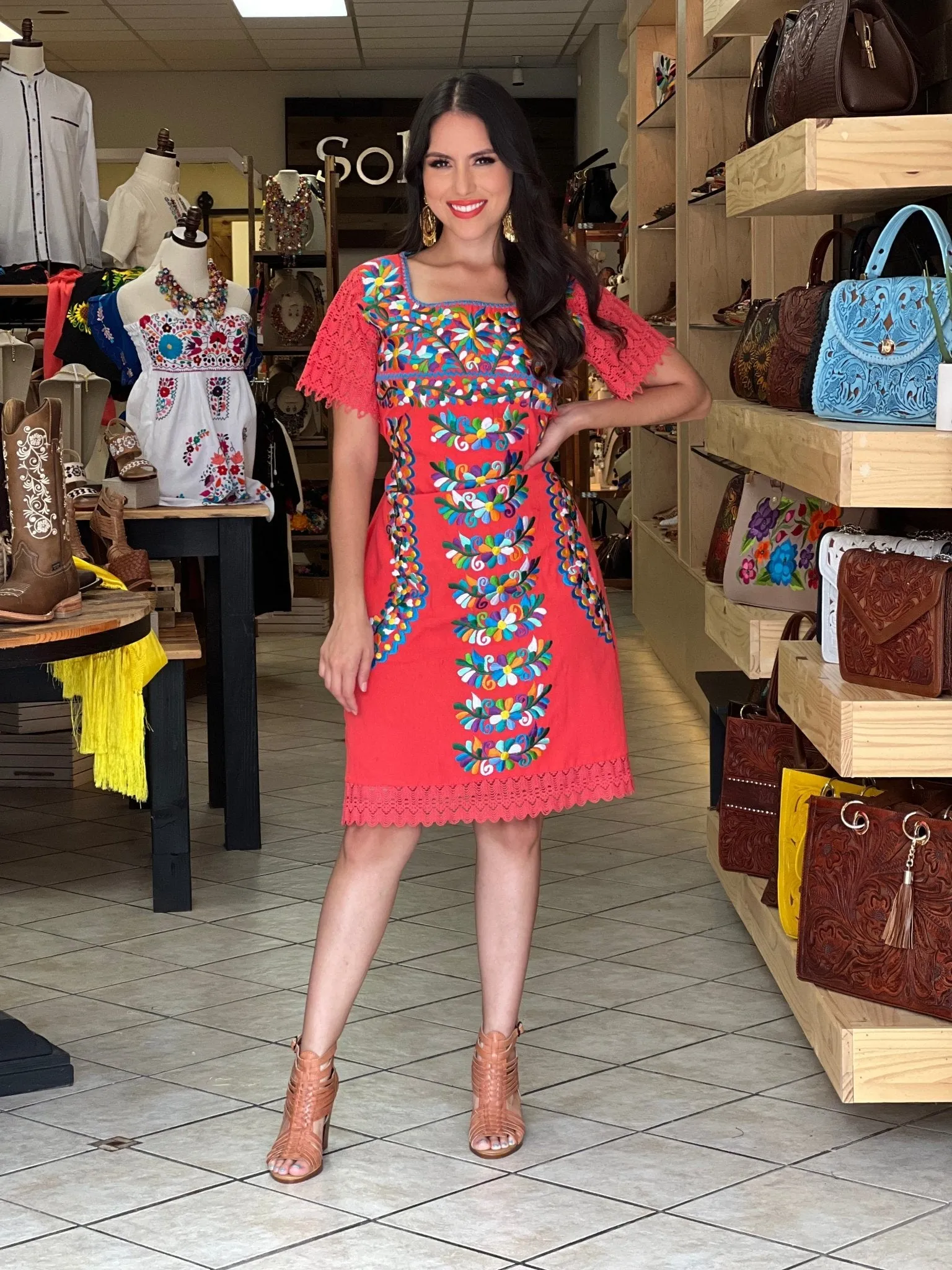 Otomi Floral Dress