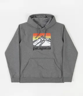 Patagonia Line Logo Ridge Uprisal Hoodie - Gravel Heather