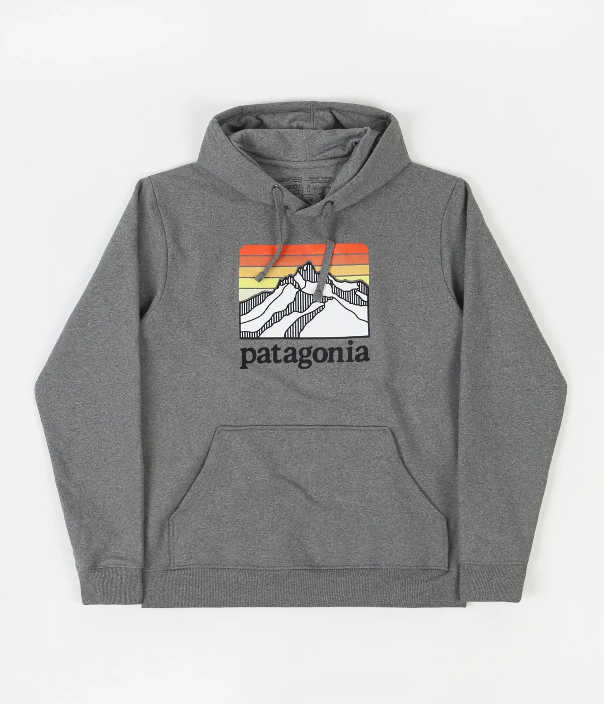 Patagonia Line Logo Ridge Uprisal Hoodie - Gravel Heather