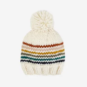 Rainbow Stripe Hat, Retro