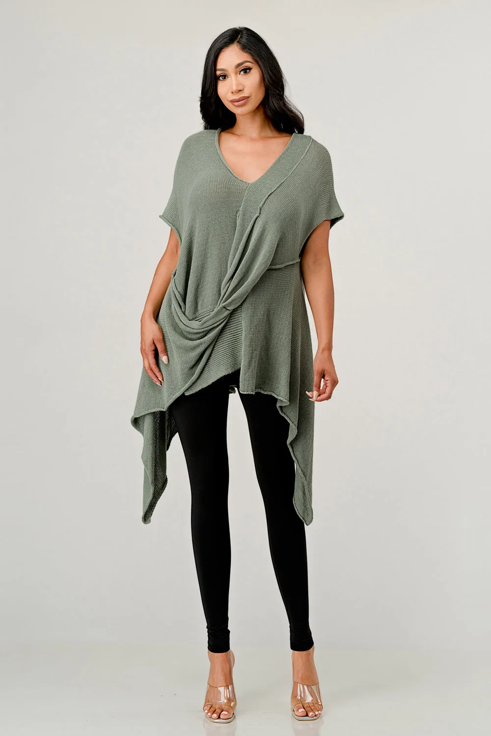 Raw Moda Italian Twist Front Tunic