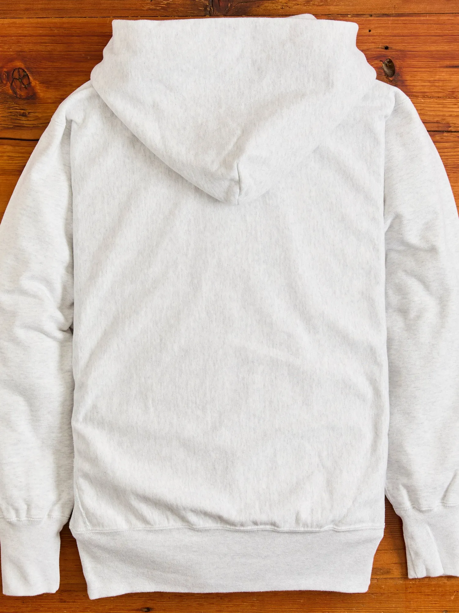 Reverse Weave Heavyweight Pullover Hoodie in Oatmeal