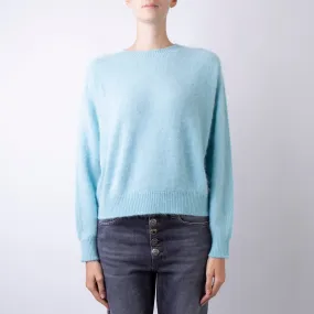 ROBERTO COLLINA SWEATER A30201 14 TURQUOISE