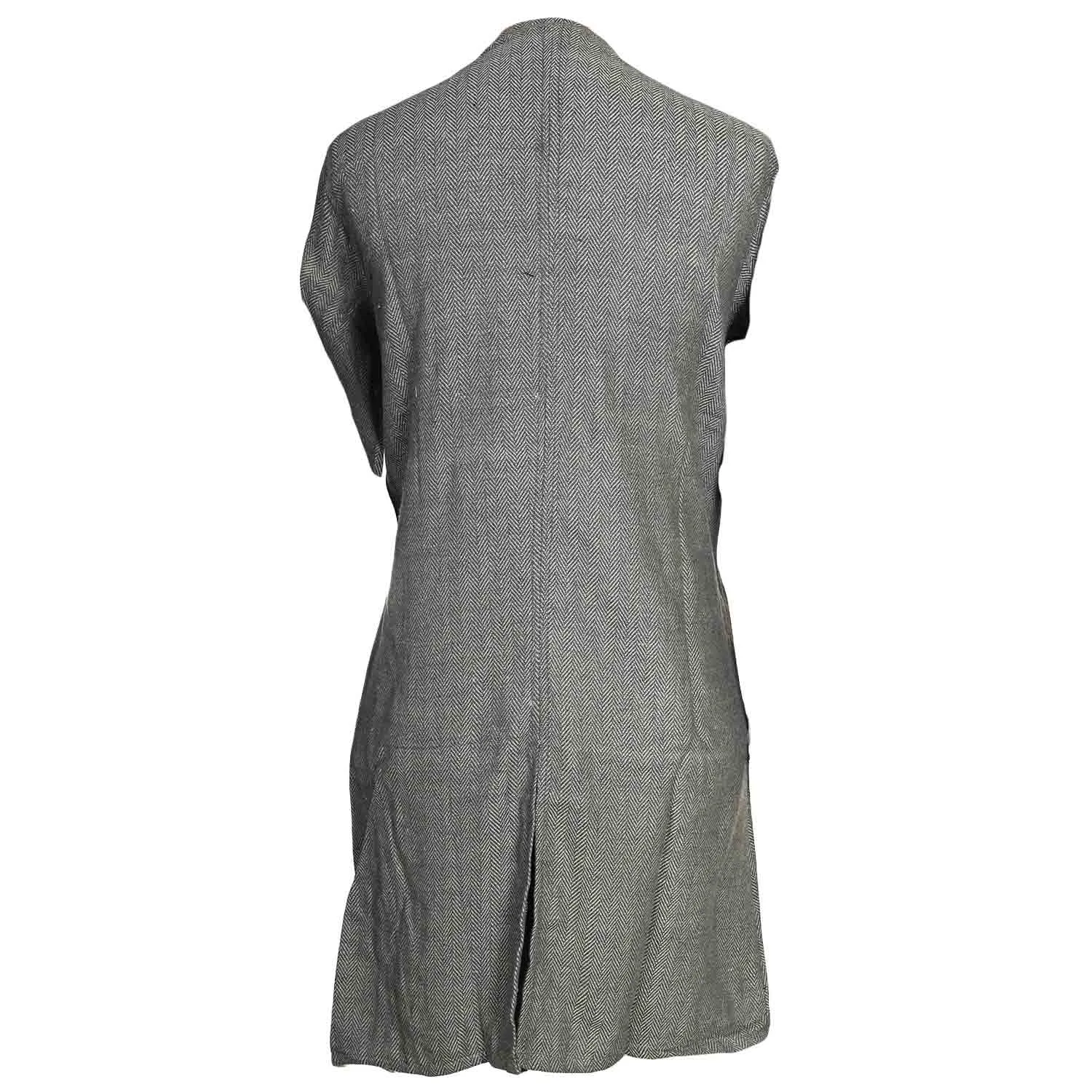 Shapur Double Breasted Tunic - Fishbone