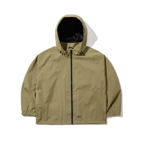 SOFT PEACH HOODED JACKET KHAKI