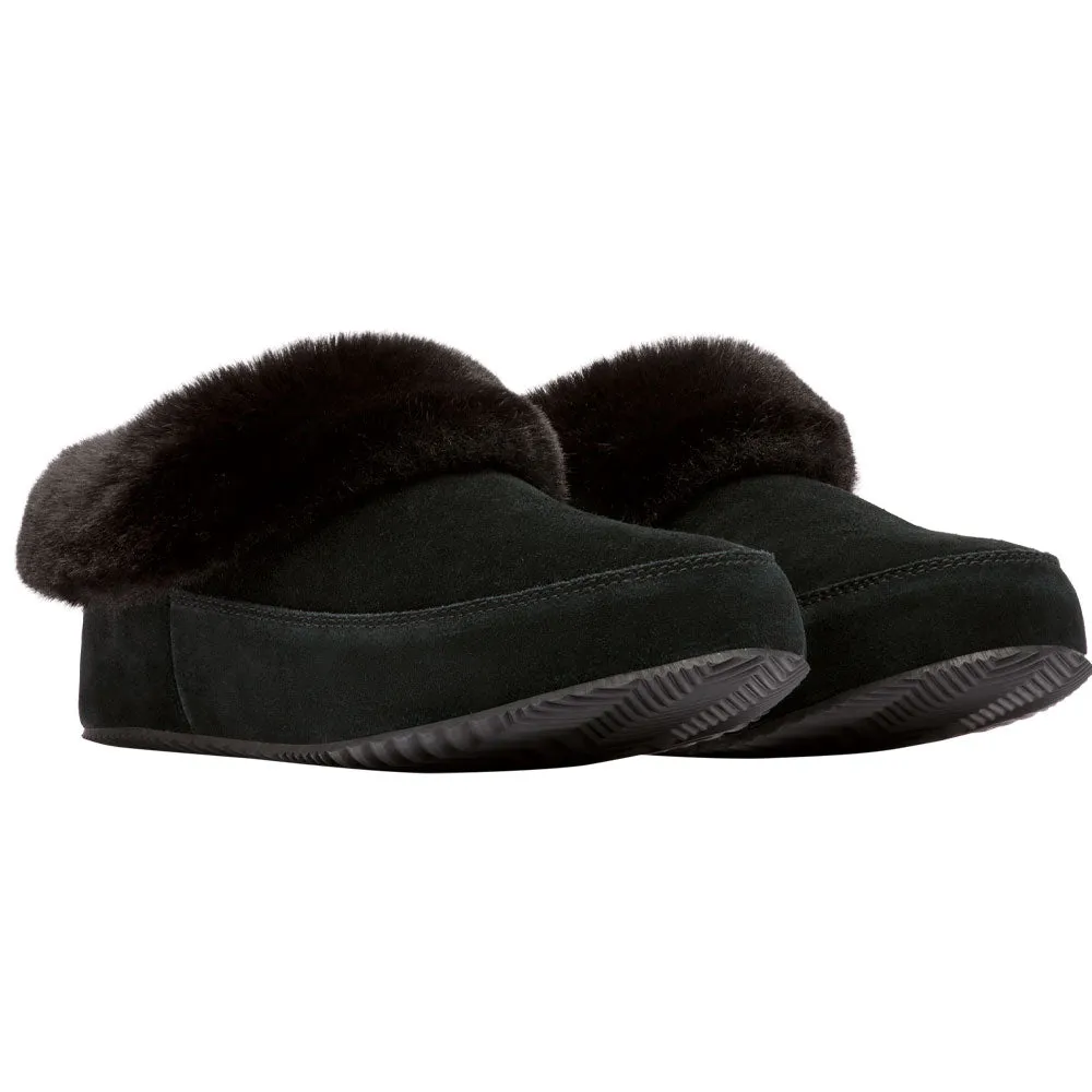 Sorel Coffee Run Slipper Black/Sea Salt (Women's)