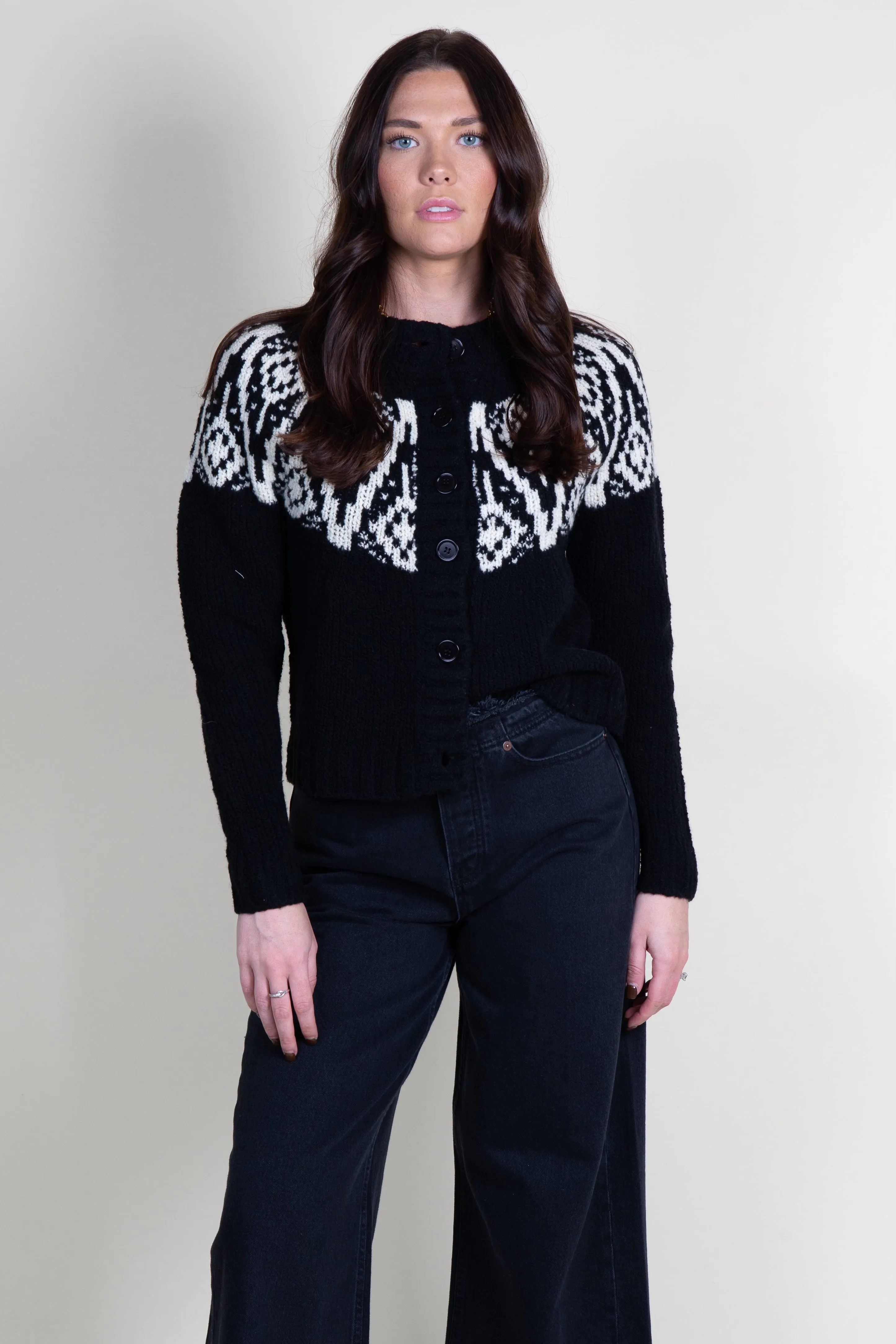 SUNDAYS | Abrielle Cardigan - Black