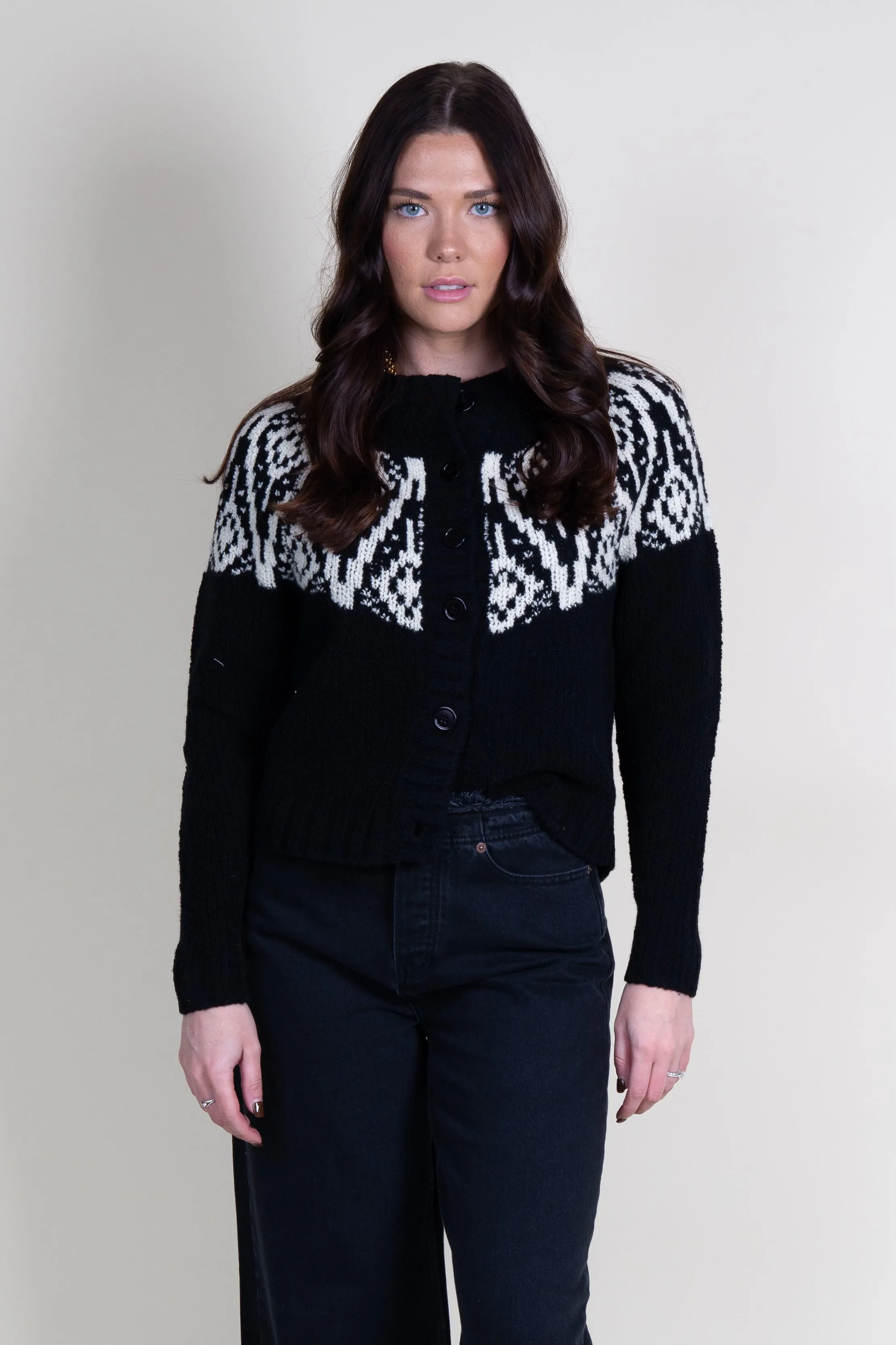 SUNDAYS | Abrielle Cardigan - Black