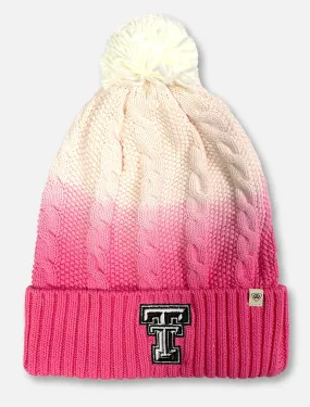 Texas Tech Red Raiders Double T "Dissolve" Pom Beanie