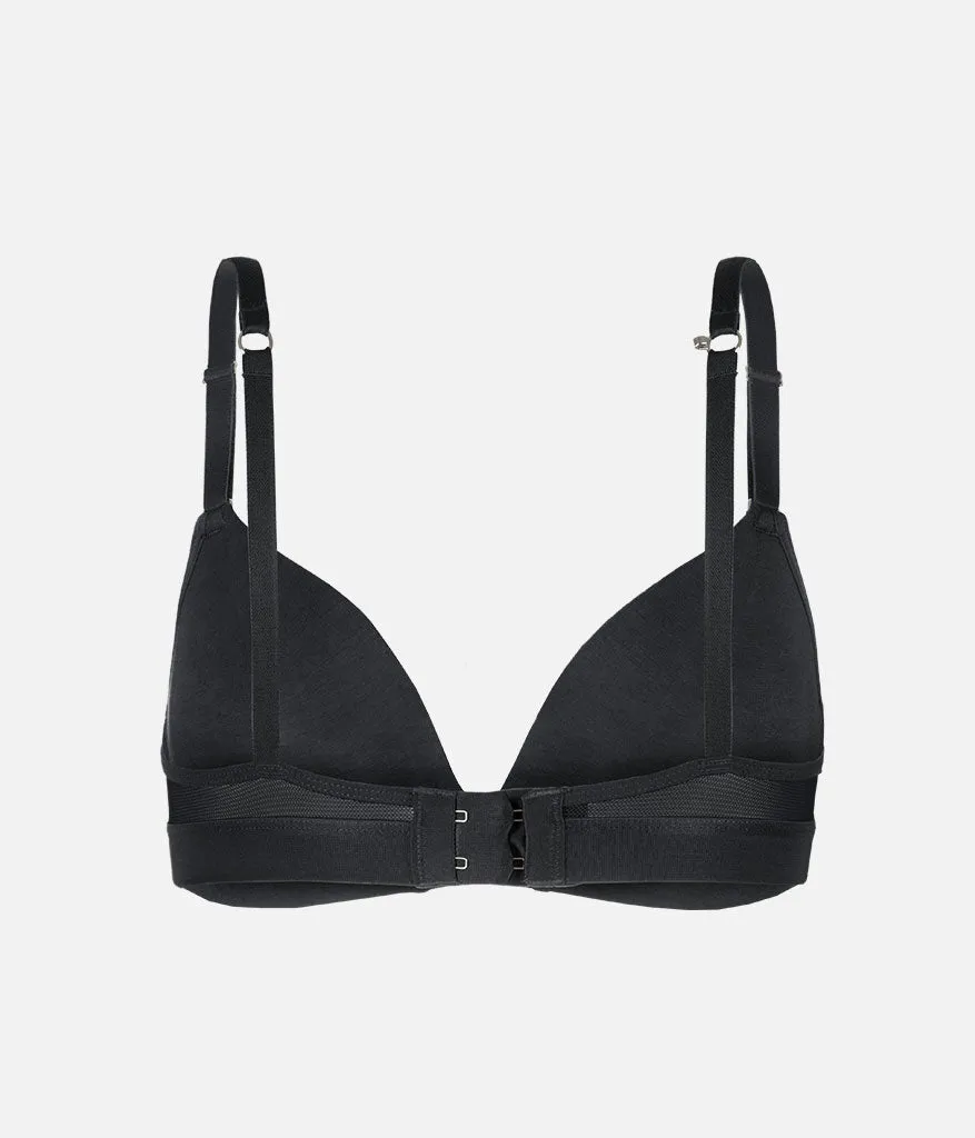 The All-Day Deep V No-Wire: Jet Black