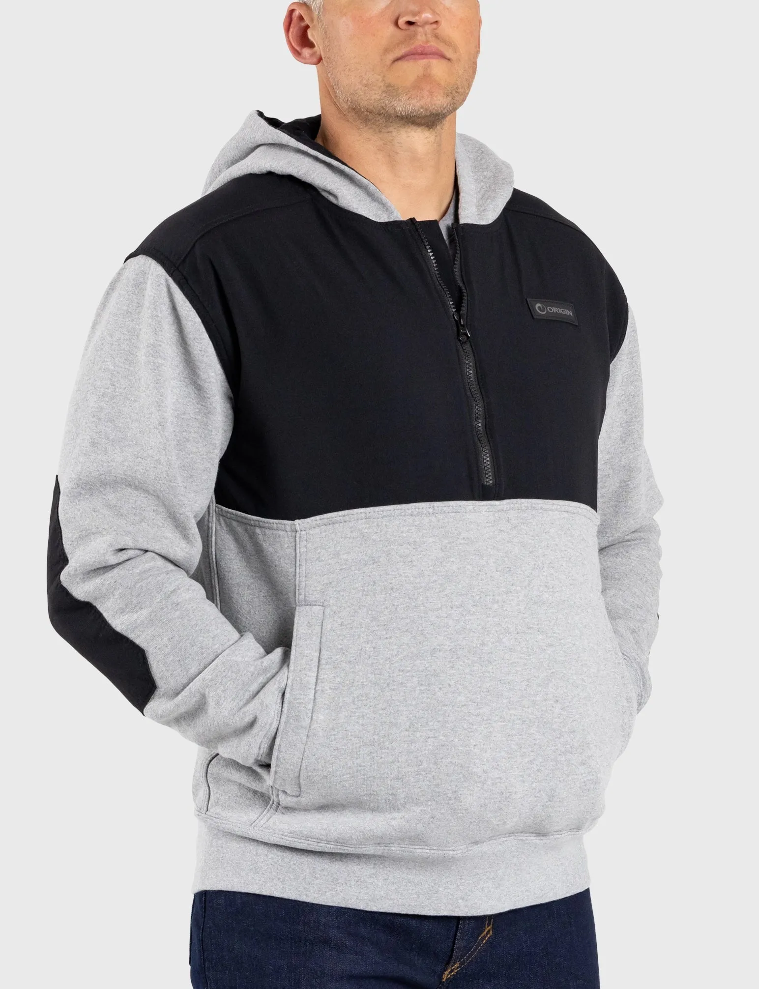 THE HEAVY HALF ZIP HOODIE