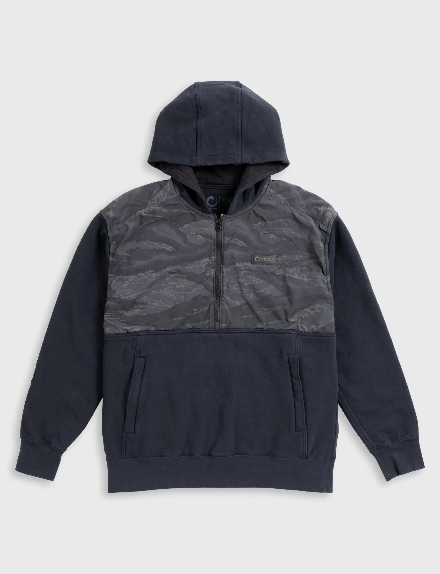 THE HEAVY HALF ZIP HOODIE