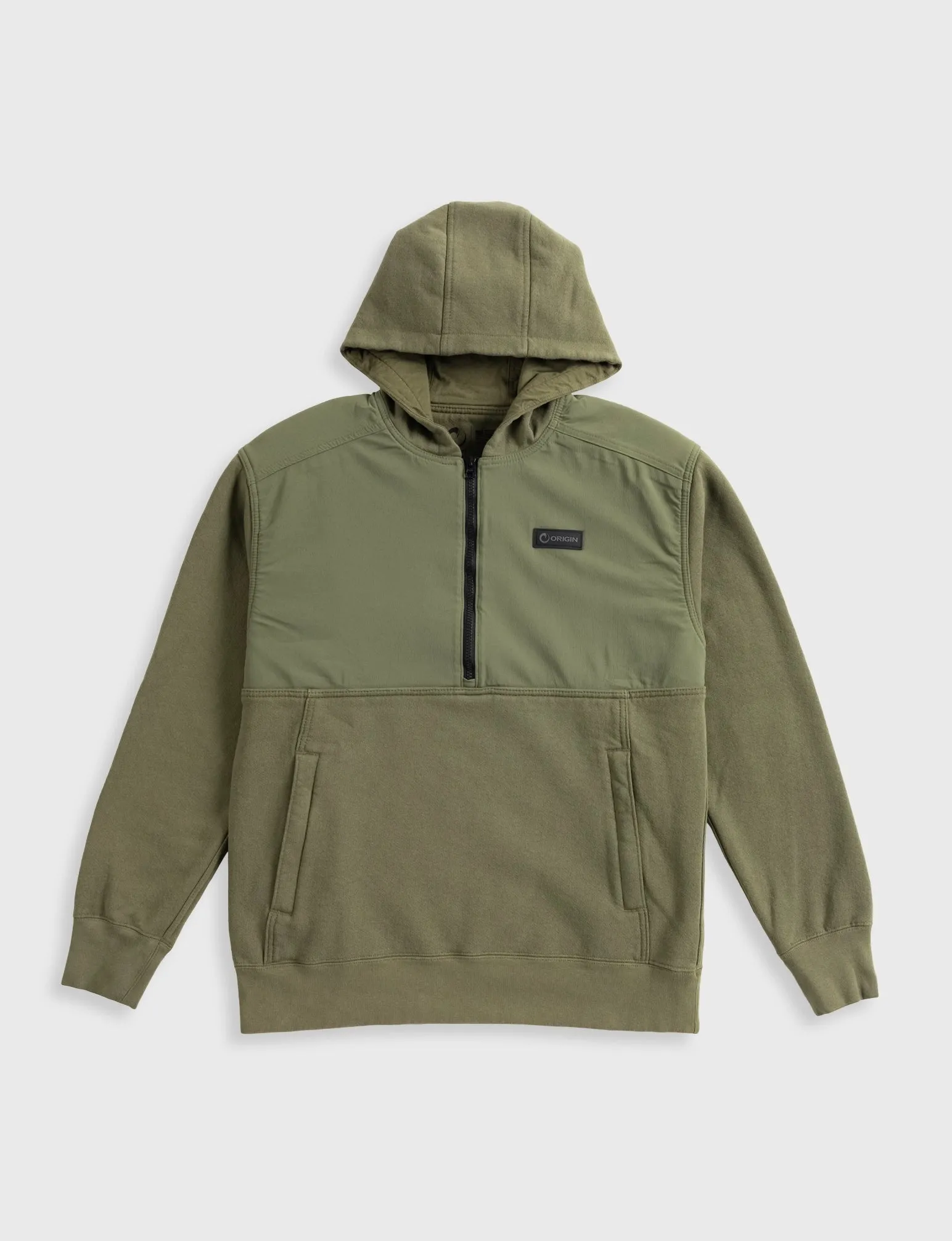 THE HEAVY HALF ZIP HOODIE