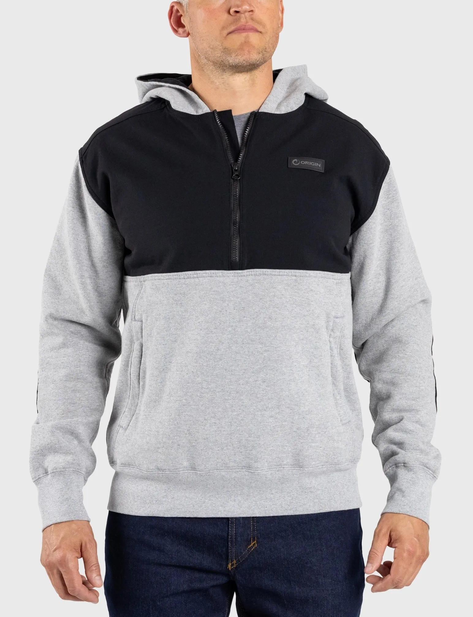 THE HEAVY HALF ZIP HOODIE