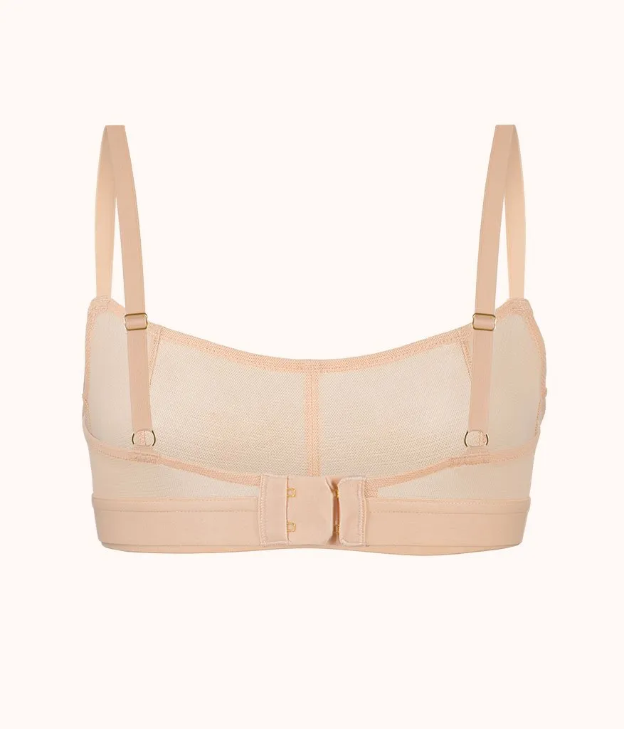 The Straight Up Bralette: Toasted Almond