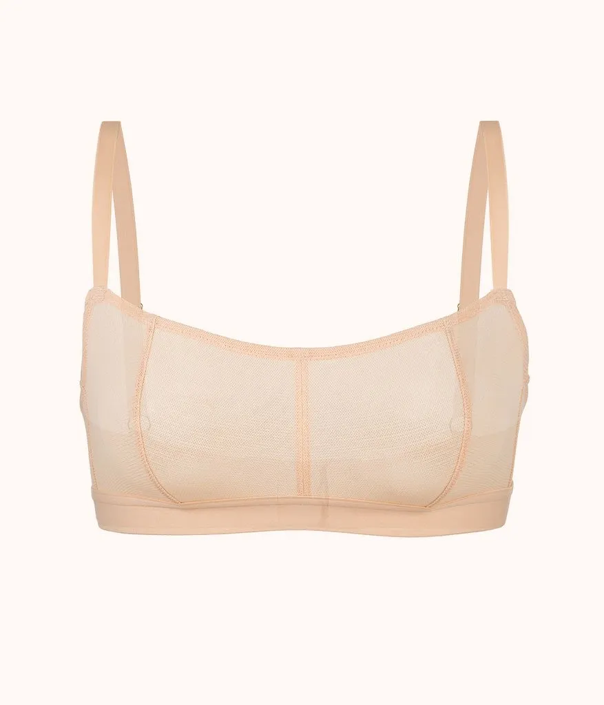 The Straight Up Bralette: Toasted Almond