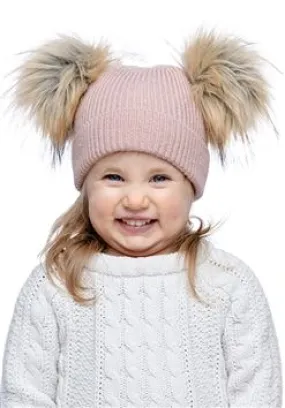 Toddler Double Pom Beanie