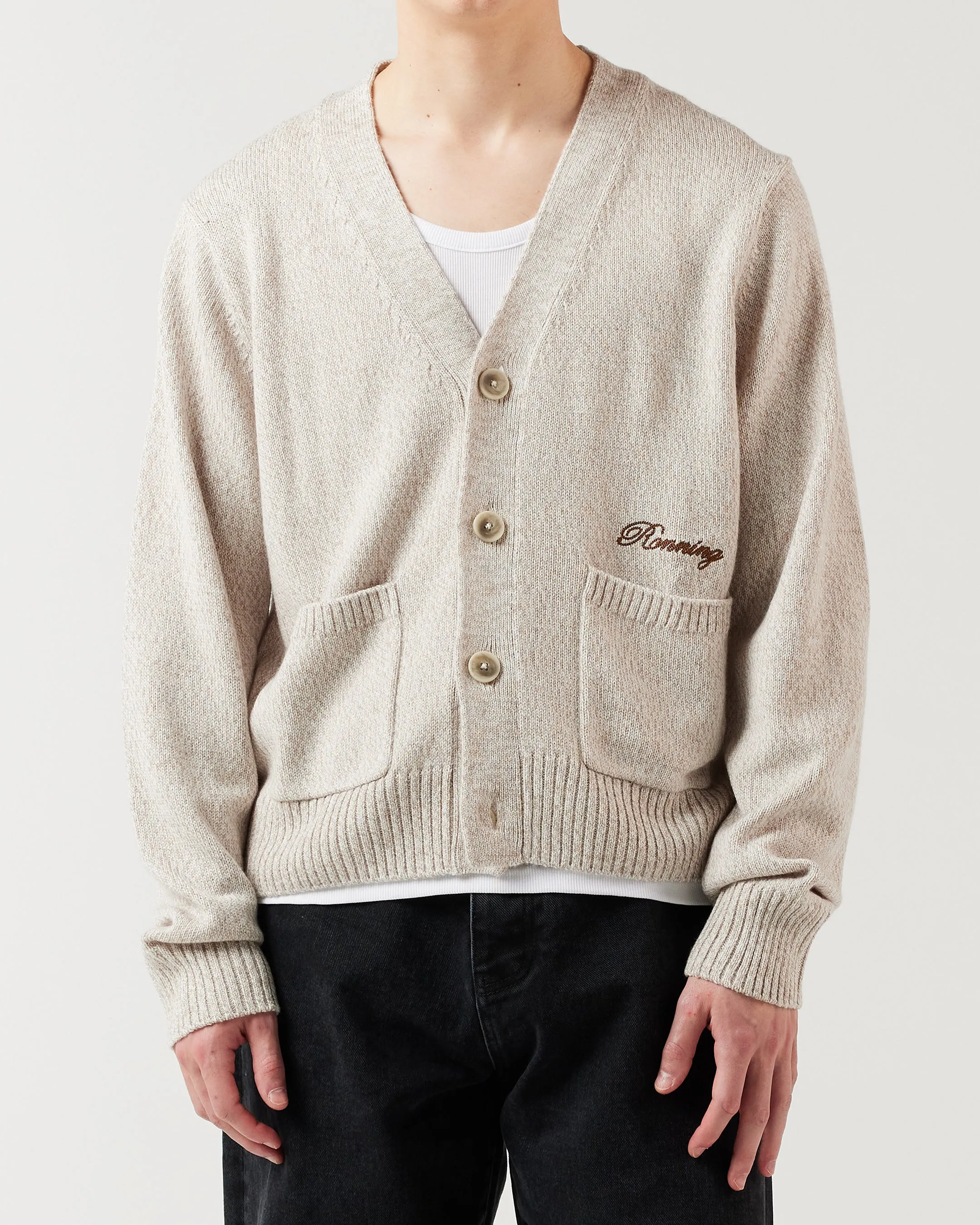 Twist Cardigan - Oatmeal