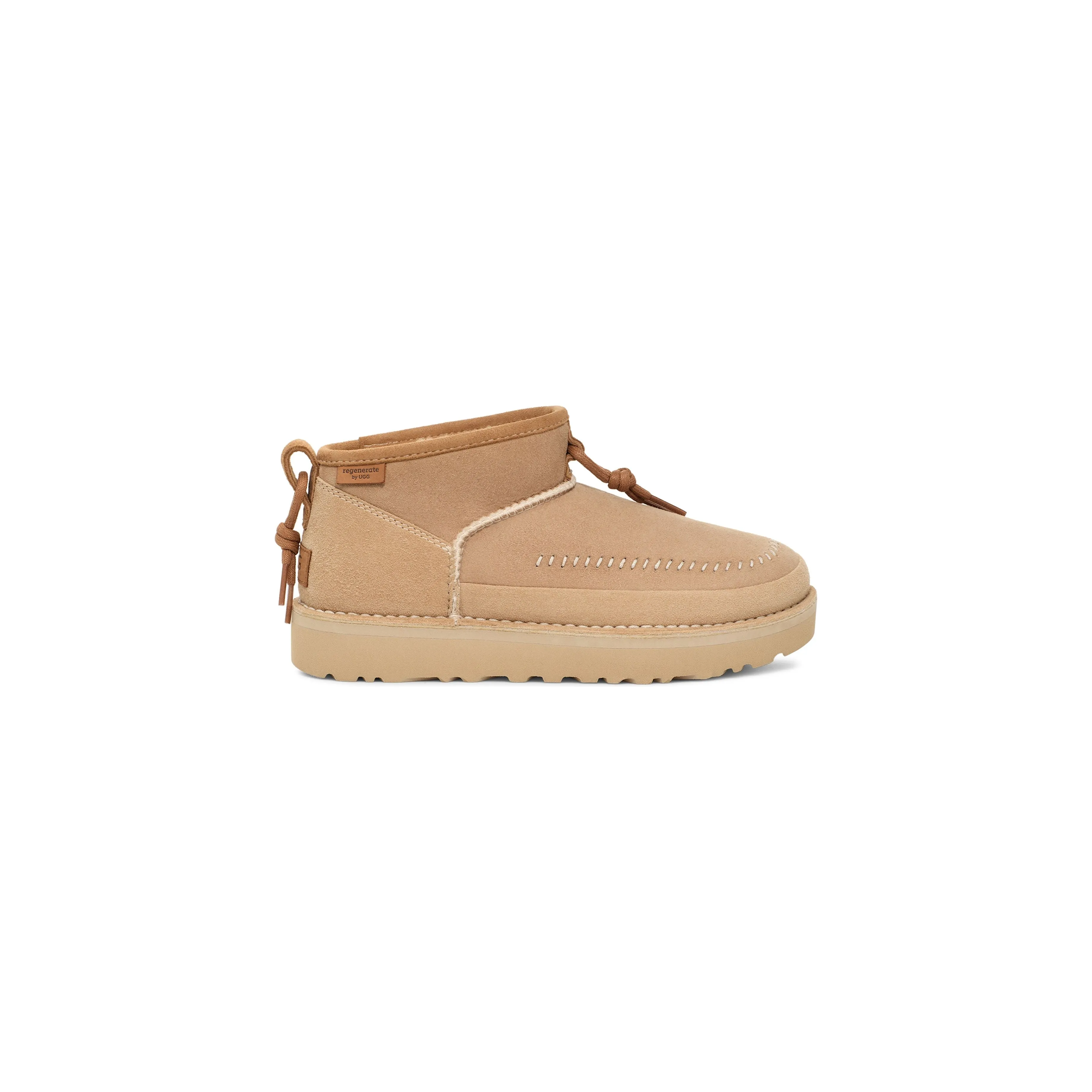 UGG All Gender Ultra Mini Crafted Regenerate in Sand