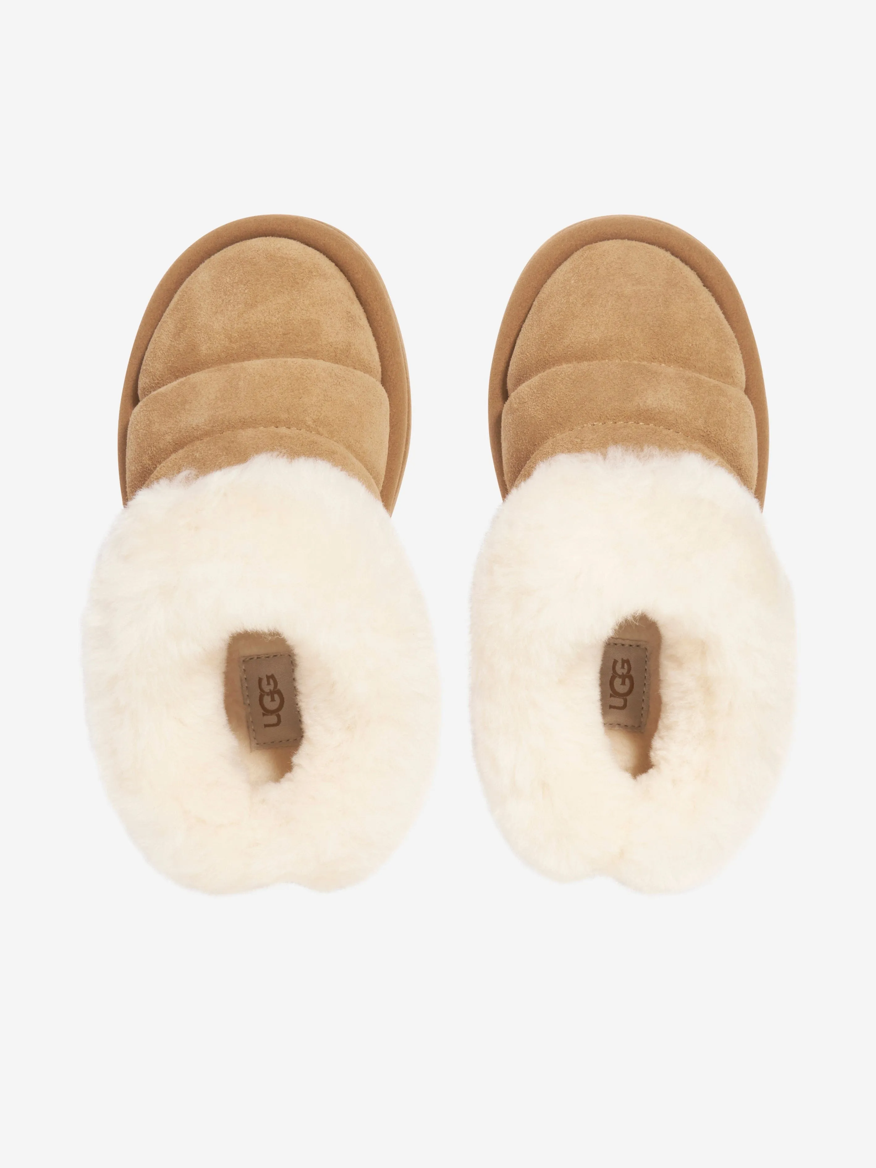 UGG Kids Tazzlita Slippers in Brown