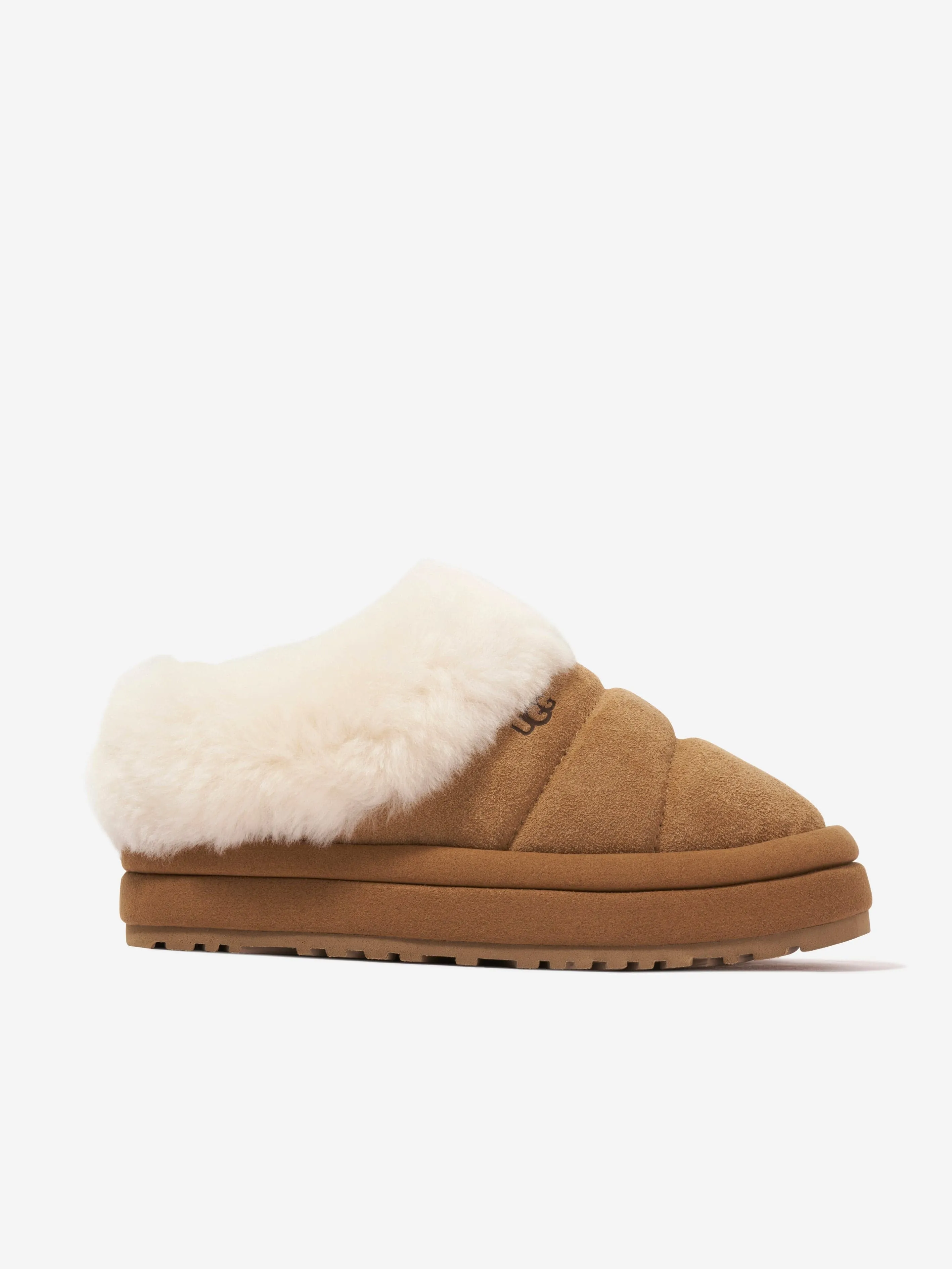 UGG Kids Tazzlita Slippers in Brown