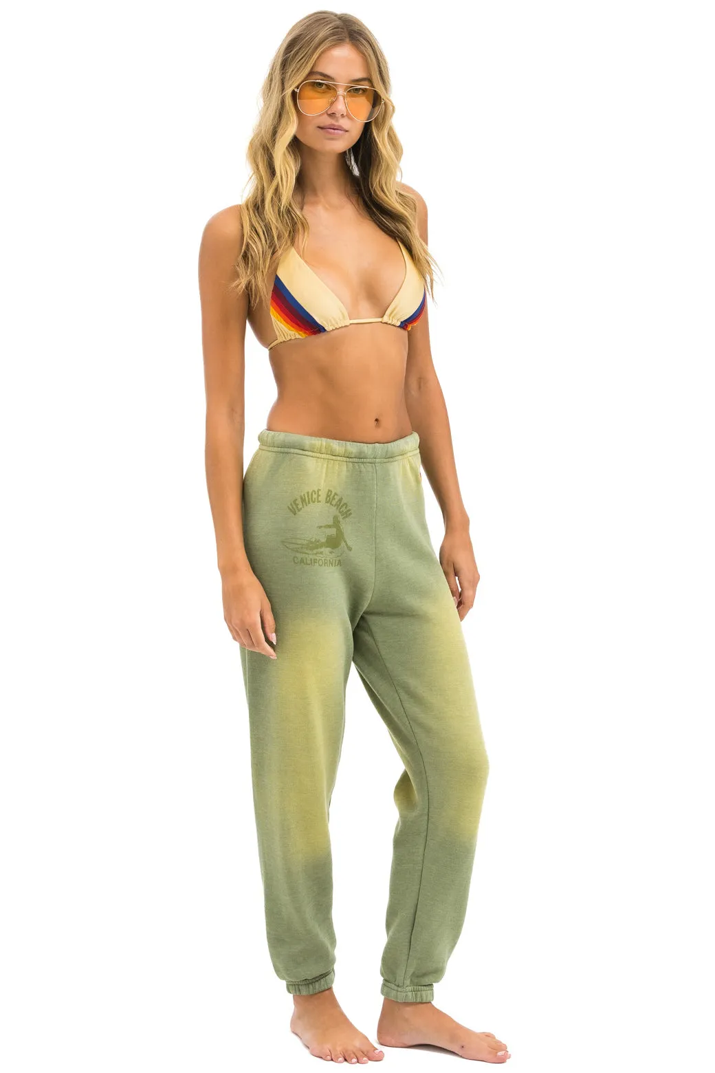 VENICE SURFER SWEATPANTS - FADED ARMY