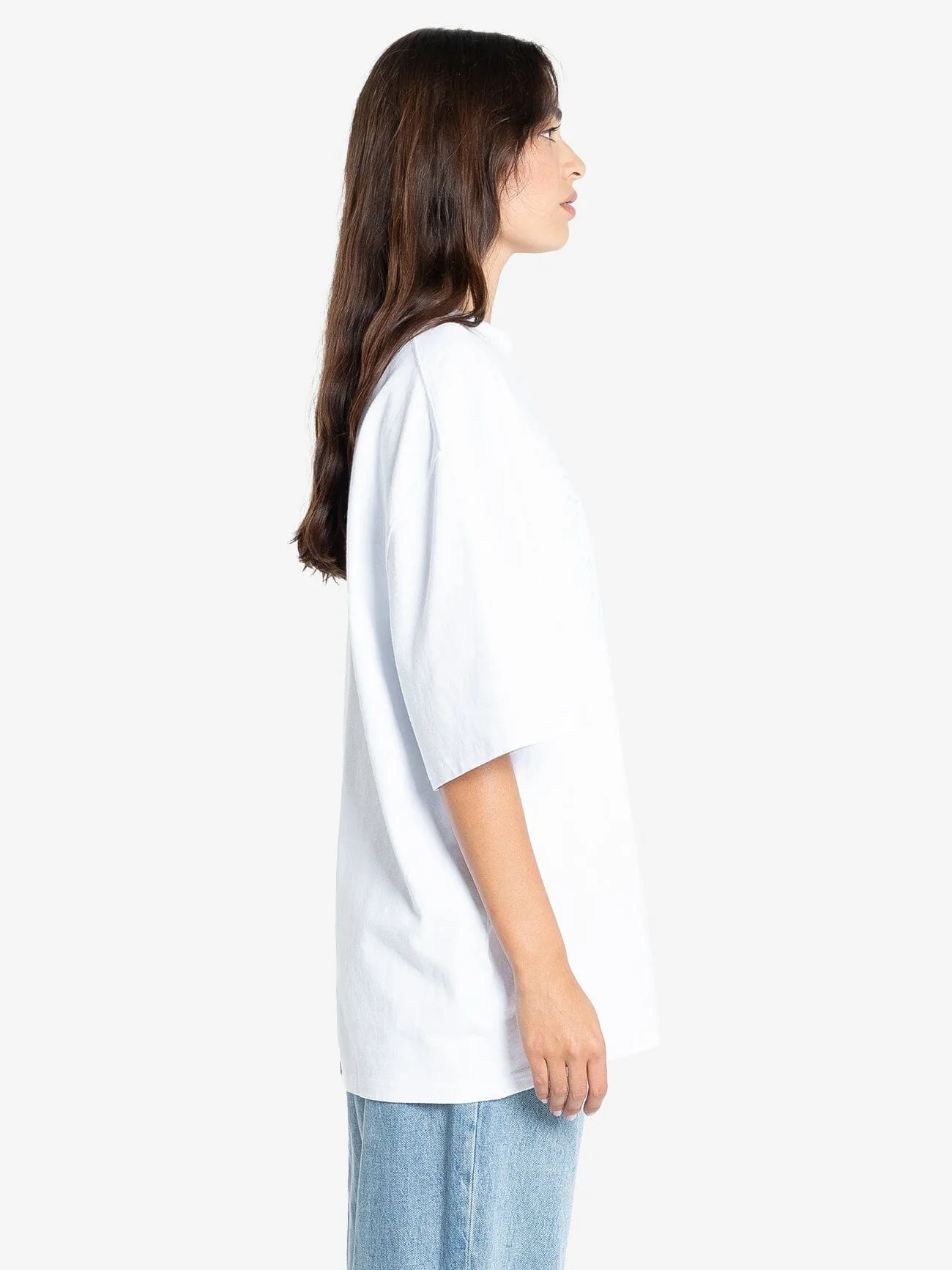 Warped Delusions Oversized Tee - White