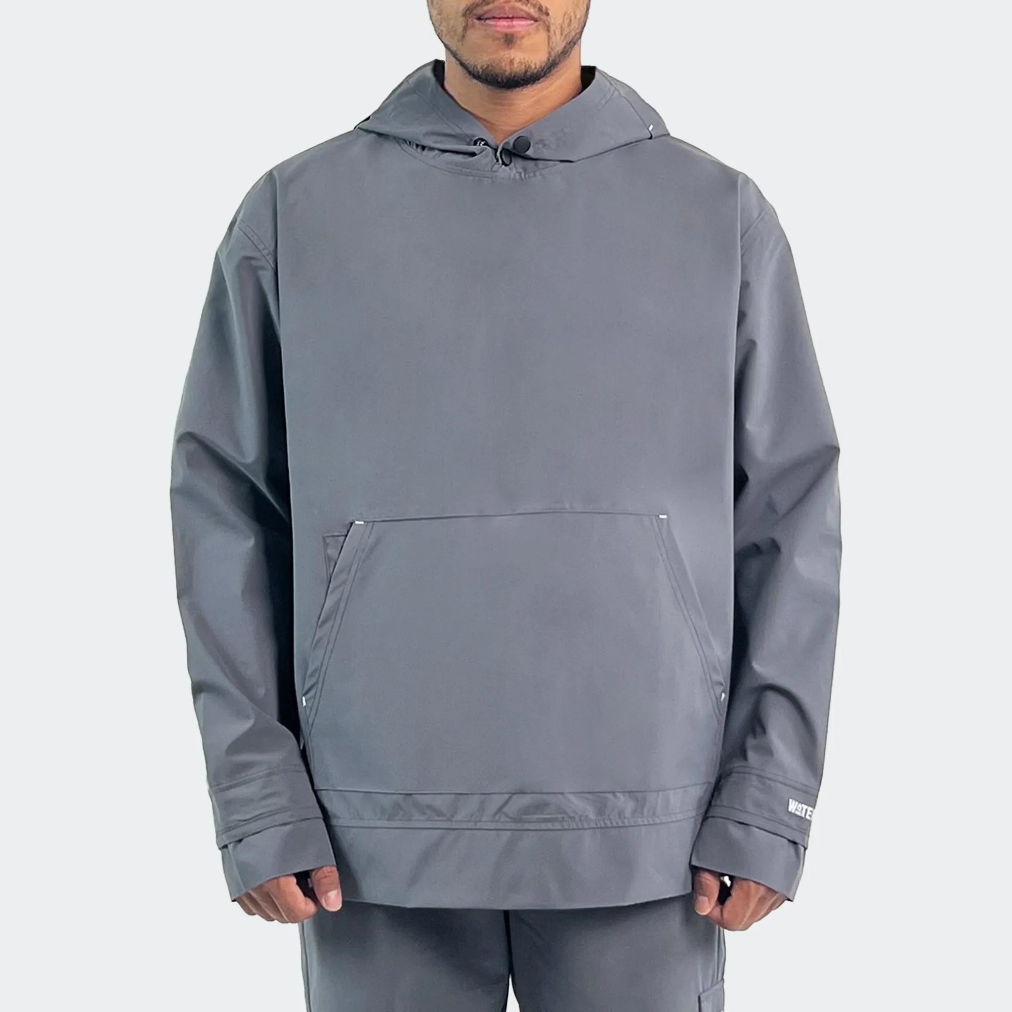 Watertech™ - Pullover Hoodie Training Jacket - Carbon Grey