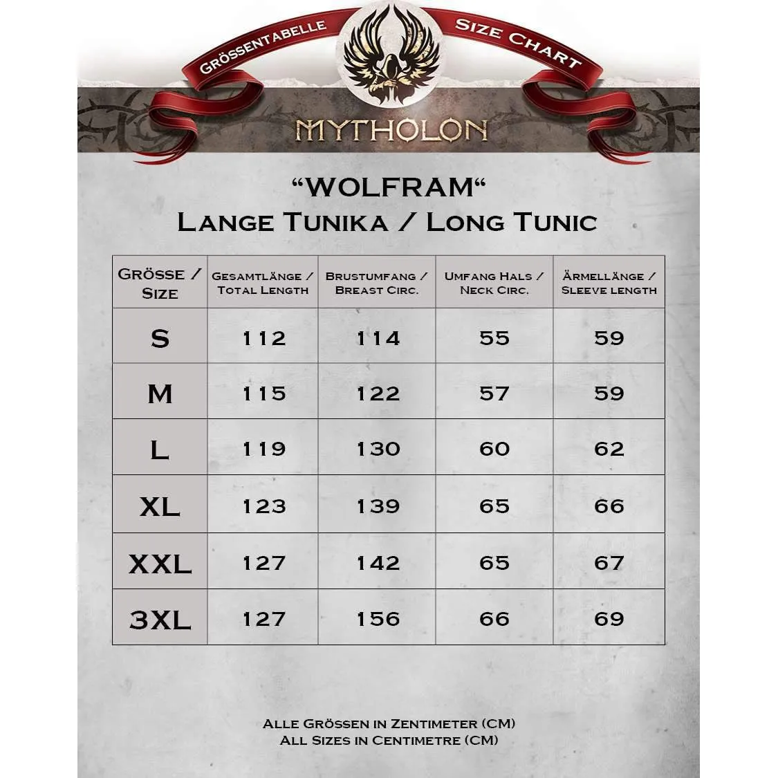 Wolfram long tunic premium canvas