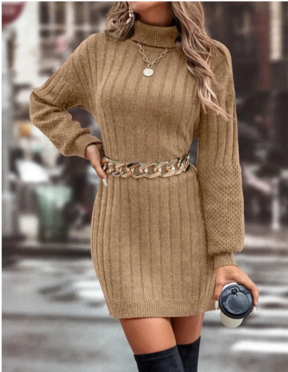 Women's Mid-Length Sweater