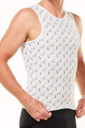 WYN signature men's sleeveless base layer - gray