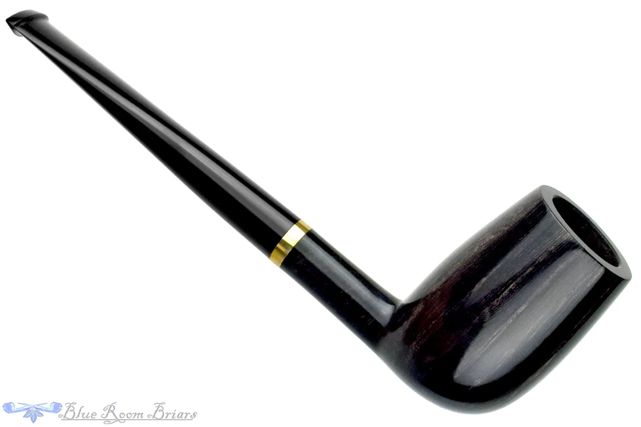 Yorgos Mitakidis Pipe 2423 Straight Grain Billiard with Brass