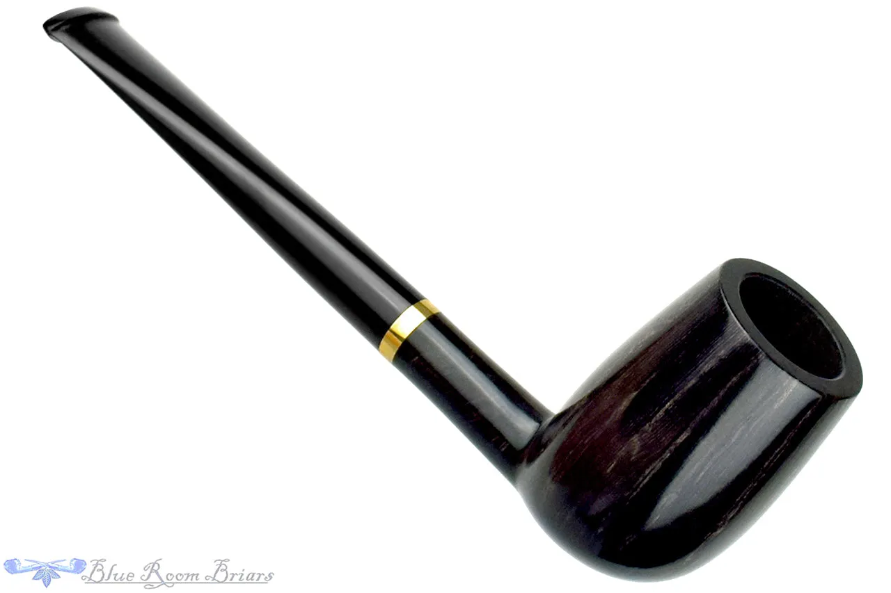 Yorgos Mitakidis Pipe 2423 Straight Grain Billiard with Brass