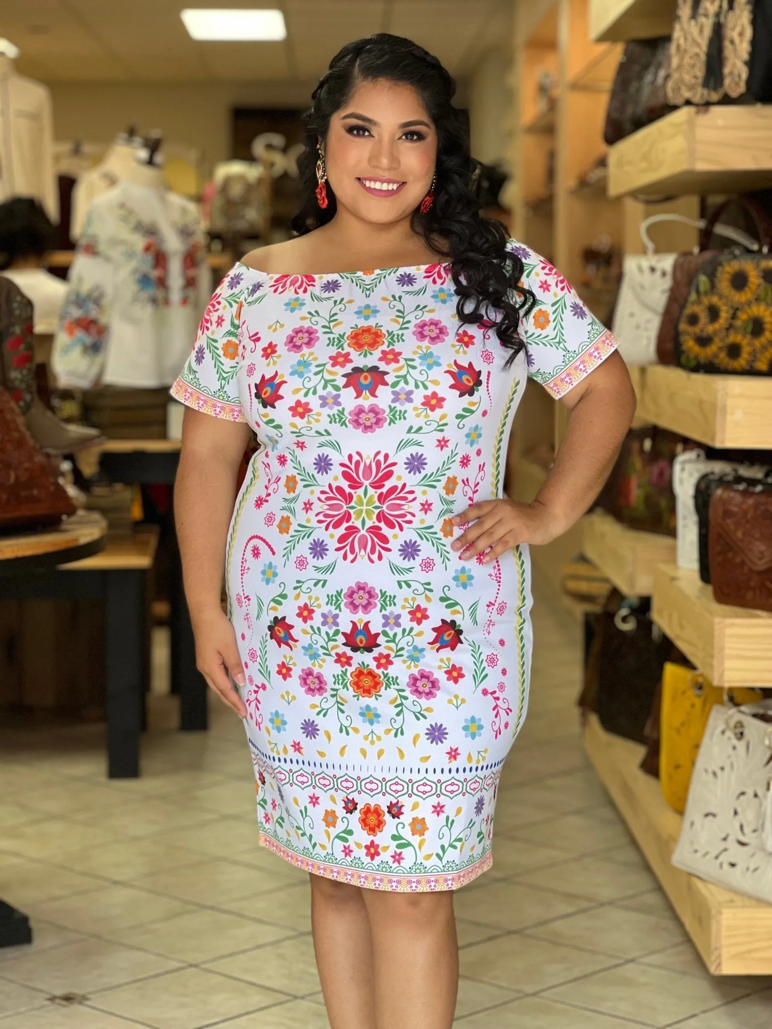 Zulema Floral Print Dress