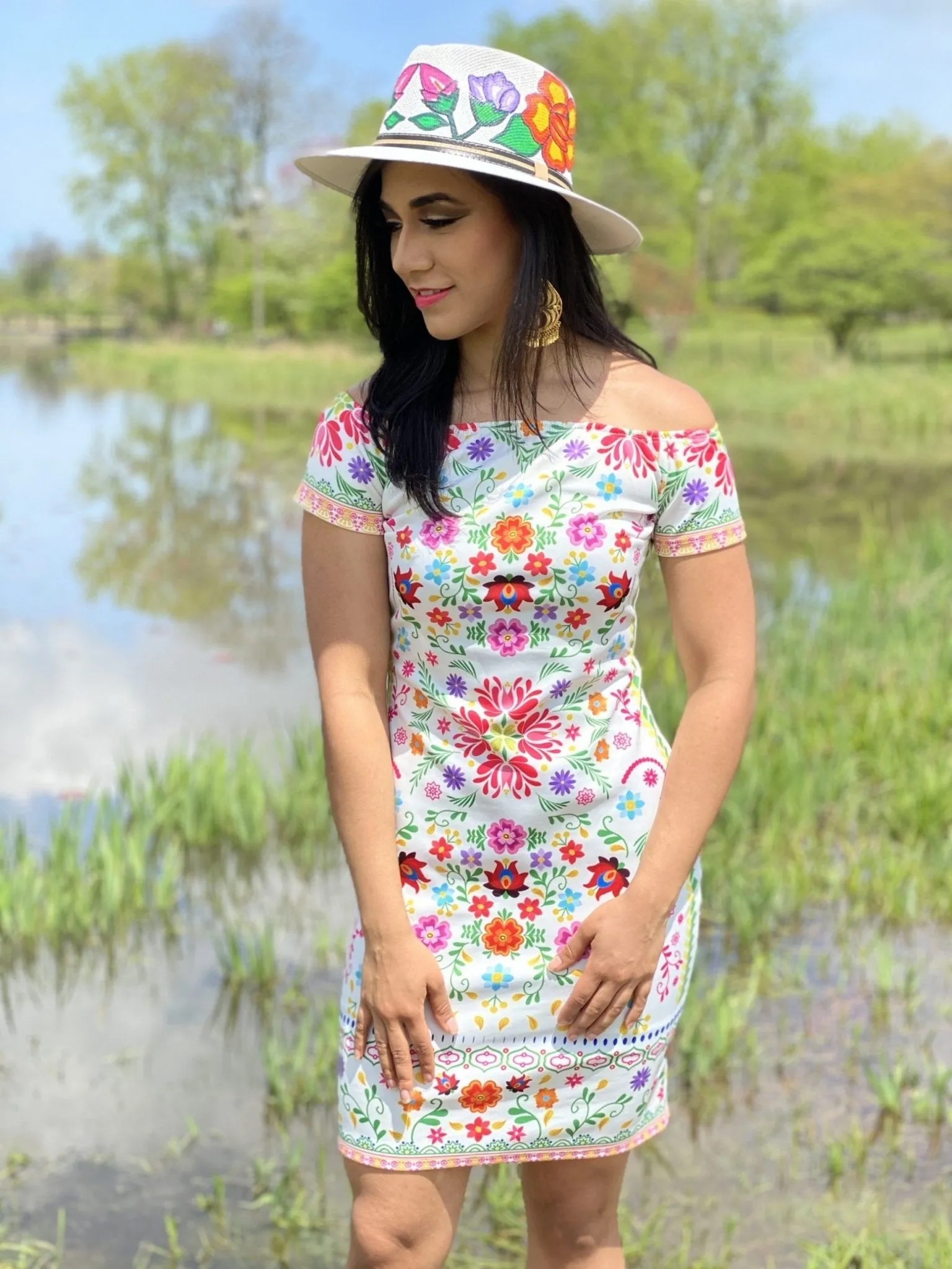 Zulema Floral Print Dress