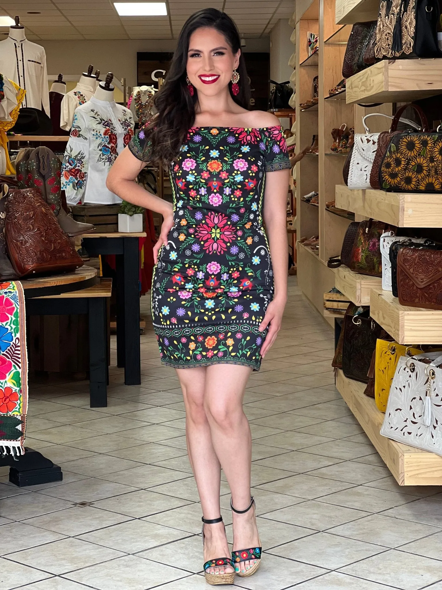 Zulema Floral Print Dress