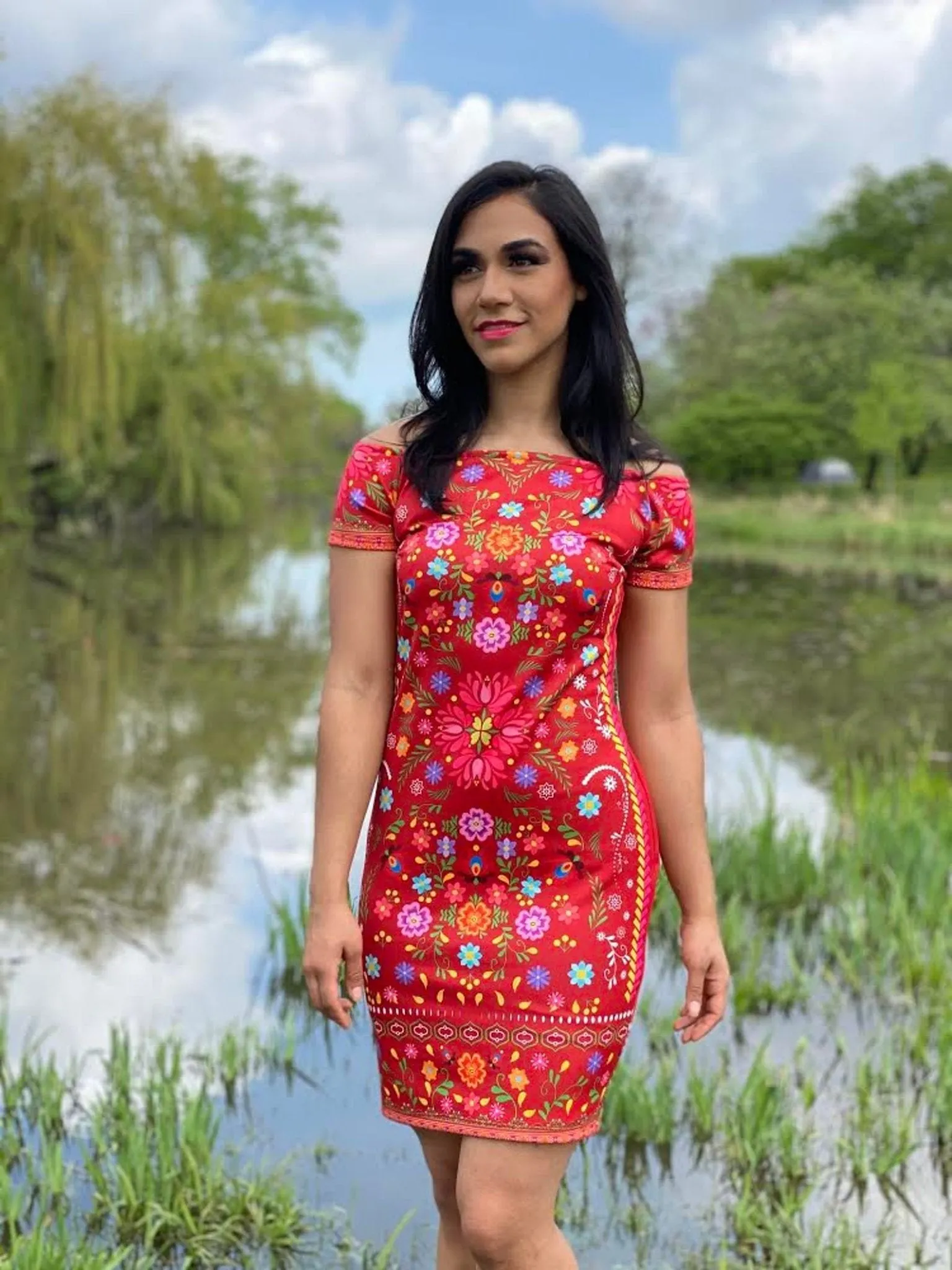 Zulema Floral Print Dress